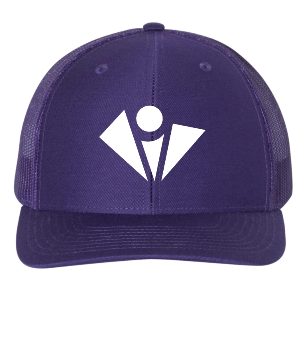 LittleWins Official "Logo" Trucker Hat - Purple