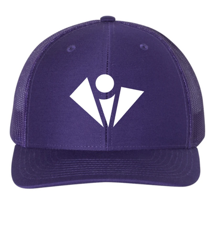 LittleWins Official "Logo" Trucker Hat - Purple